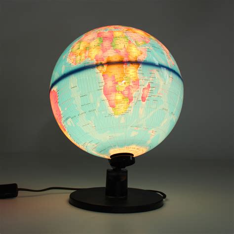wereldbol lamp